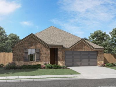 New construction Single-Family house 11338 Pebble Bluff, San Antonio, TX 78254 The Oleander (C401)- photo 3 3
