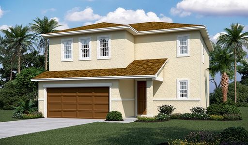 New construction Single-Family house Coral, 5213 Bee Balm Street, Lake Hamilton, FL 33851 - photo