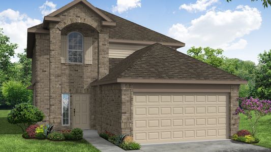 New construction Single-Family house 2438 Redlove Drive, San Antonio, TX 78224 Drake- photo 0