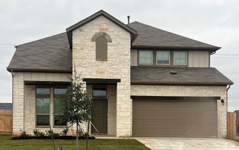 New construction Single-Family house 13225 Luckman Lane, Manchaca, TX 78652 Whitney- photo 2
