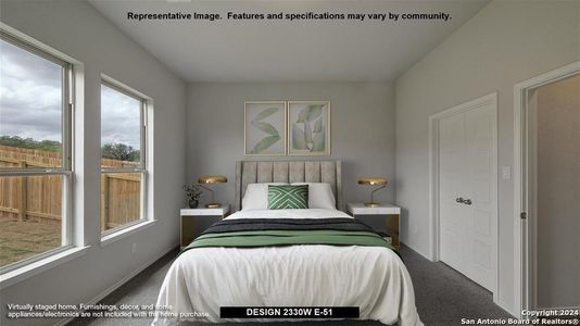 New construction Single-Family house 12217 Mason Valley Way, San Antonio, TX 78254 Design 2330W- photo 4 4