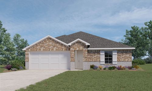 New construction Single-Family house Plan X40B, 24903 Evergreen Leaf Loop, Magnolia, TX 77355 - photo