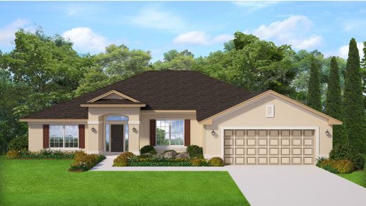 New construction Single-Family house 12162 Frankwood Road, Weeki Wachee, FL 34614 2265- photo 0