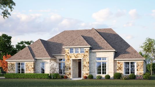 New construction Single-Family house Concept 2862, 100 Waterview Drive, Gunter, TX 75058 - photo