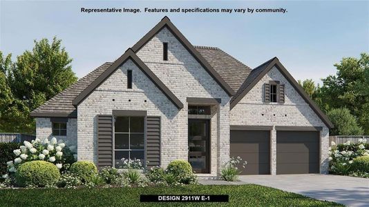 New construction Single-Family house 21018 Sargo Palms Drive, Cypress, TX 77433 Design 2911W- photo 0