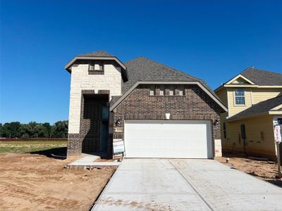 New construction Single-Family house 9408 Hard Rock Road, Conroe, TX 77303 Darlington II- photo 1 1