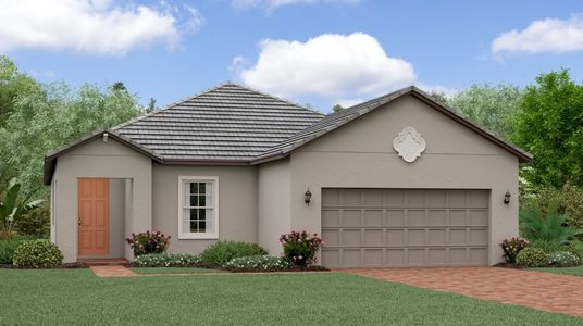 New construction Single-Family house 11233 Banyan Breeze Boulevard, Land O' Lakes, FL 34638 - photo 0