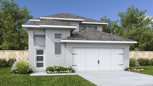 New construction Single-Family house 315 Balaton Lake, New Braunfels, TX 78130 2392W- photo 0