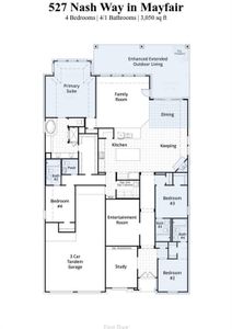 527 Nash Floor plan