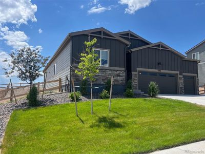 New construction Single-Family house 4506 River Highlands Loop, Elizabeth, CO 80107 - photo 0 0