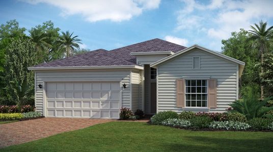 New construction Single-Family house 49 Blue Cypress Tr, Saint Augustine, FL 32084 TREVI- photo 0