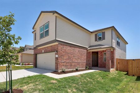 New construction Single-Family house 148 Katie Elder Drive, Jarrell, TX 76537 Plan 2458- photo 1 1