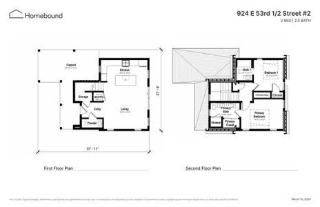 New construction Single-Family house 924 53 1/2 St, Unit 2, Austin, TX 78751 - photo 16 16