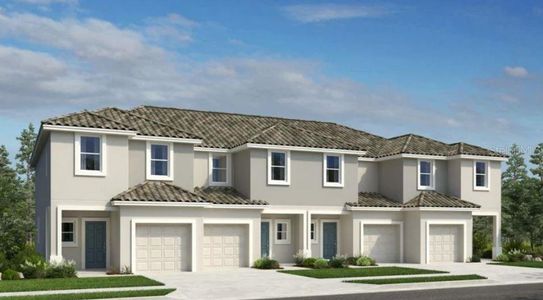 New construction Townhouse house 1313 Anchor Bend Way, Kissimmee, FL 34746 Jasmine- photo 0 0