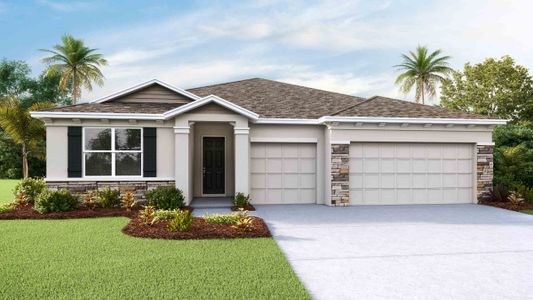 New construction Single-Family house 11105 Cotton Vale Place, San Antonio, FL 33576 - photo 2 2