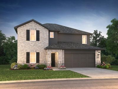 New construction Single-Family house 215 Lost Crek Trail, Greenville, TX 75402 The Woodside- photo 0