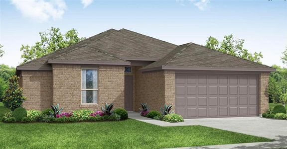 New construction Single-Family house 3428 Crowley Cleburne Road, Fort Worth, TX 76123 Albany- photo 1 1