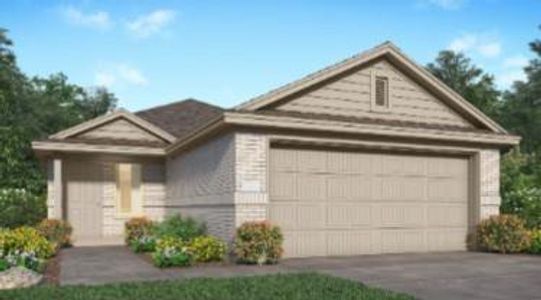 New construction Single-Family house 17906 Becker Landing Drive, Hockley, TX 77447 Chestnut II- photo 0
