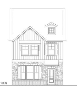 New construction Townhouse house 939 Alma Railway Drive, Wake Forest, NC 27596 Sycamore- photo 0