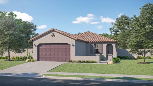 New construction Single-Family house 36395 W Mondragone Ln, Maricopa, AZ 85138 Jerome Plan 3556- photo 0 0