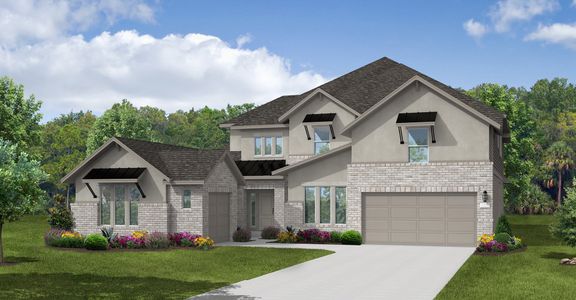 New construction Single-Family house Pearland (4180-HL-60), 4602 Orchard Creek Lane, Manvel, TX 77578 - photo