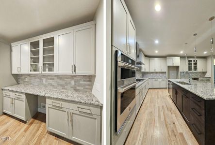 Similar finishes different home