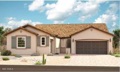 New construction Single-Family house 19701 E Rosa Road, Queen Creek, AZ 85142 Dominic- photo 0