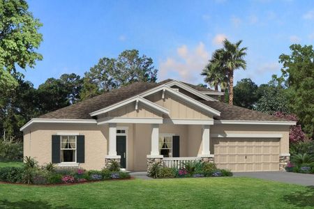 New construction Single-Family house 5950 Newberry Pines Avenue, Wesley Chapel, FL 33545 - photo 0 0