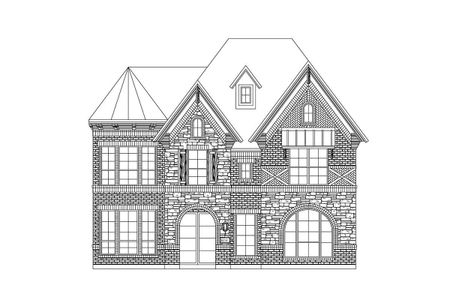 New construction Single-Family house Royal Hampton II, 4706 Buttonbush Drive, Venus, TX 76084 - photo