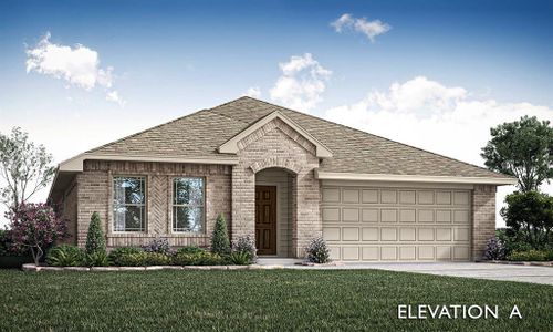 New construction Single-Family house 1013 Nighthawk Trail, Alvarado, TX 76009 Redbud- photo 0