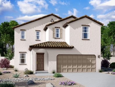 New construction Single-Family house 47650 W Old Timer Road, Maricopa, AZ 85139 Eclipse- photo 0