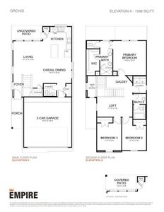 New construction Single-Family house 31911 Abington Village Way, Hockley, TX 77447 Orchid- photo 1 1