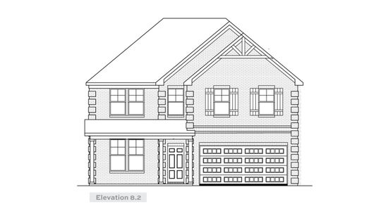 New construction Single-Family house Everest III, 3126 Thicket Lane, Atlanta, GA 30349 - photo