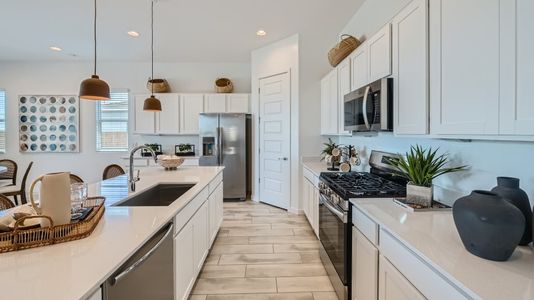 Kitchen hero and cabinetry
