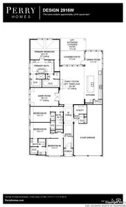 New construction Single-Family house 24229 Downhill Lie, San Antonio, TX 78261 Design 2916W- photo 0