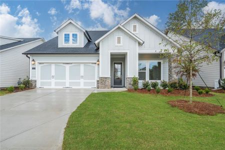 New construction Single-Family house 5113 Aster Bend, Canton, GA 30114 The Copperdale- photo 0