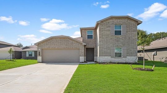 New construction Single-Family house 15223 Junebug Drive, Willis, TX 77318 PLAN X40P- photo 0 0