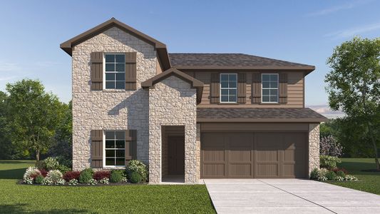 New construction Single-Family house The Mitchell, 5303 Coulee Cove, San Antonio, TX 78266 - photo