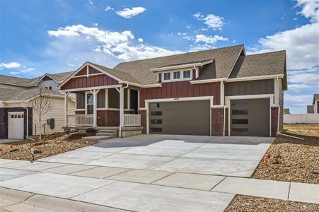 New construction Single-Family house 4462 Big Horn Parkway, Johnstown, CO 80534 Bluebell- photo 1 1