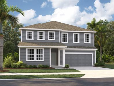 New construction Single-Family house 2280 Broadbrook Drive, Saint Cloud, FL 34771 Duval II Homeplan- photo 0