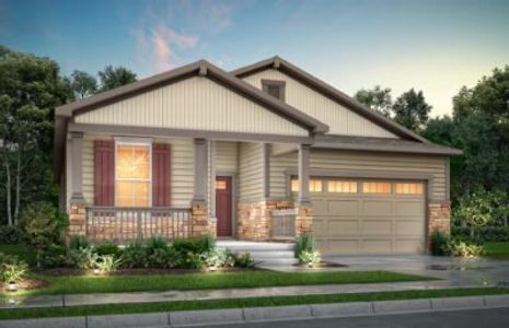 New construction Single-Family house The Bluebell, 857 Forest Canyon Road, Severance, CO 80550 - photo
