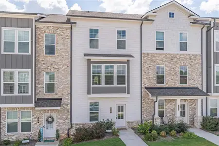 New construction Townhouse house 120 Cobalt Drive, Fayetteville, GA 30214 - photo 0