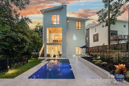 Pool Overlooking home