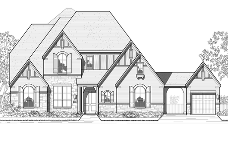 New construction Single-Family house 222G Plan, 117 Villoria Cove, Liberty Hill, TX 78642 - photo