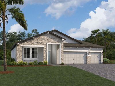 New construction Single-Family house 7654 Hemlock Seed Drive, Wesley Chapel, FL 33545 Corina  III- photo 0 0