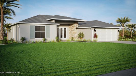 New construction Single-Family house 182 Bayside Drive, Palm Coast, FL 32137 - photo 4 4