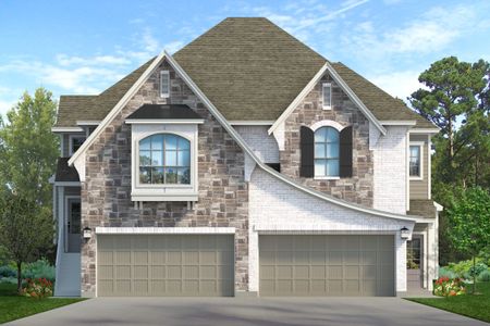 New construction Single-Family house 1631 Rustling Creek Drive, Missouri City, TX 77459 Summerhouse - Villas- photo
