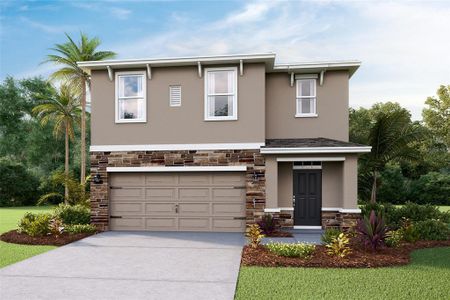 New construction Single-Family house 3846 Sunny Spring Street, Plant City, FL 33565 Robie II- photo 0
