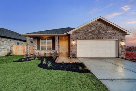 New construction Single-Family house 2504 Table Rock Drive, Texas City, TX 77568 Redwood II K- photo 0 0