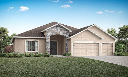 New construction Single-Family house Willow II, Midway Road, Ocala, FL 34472 - photo